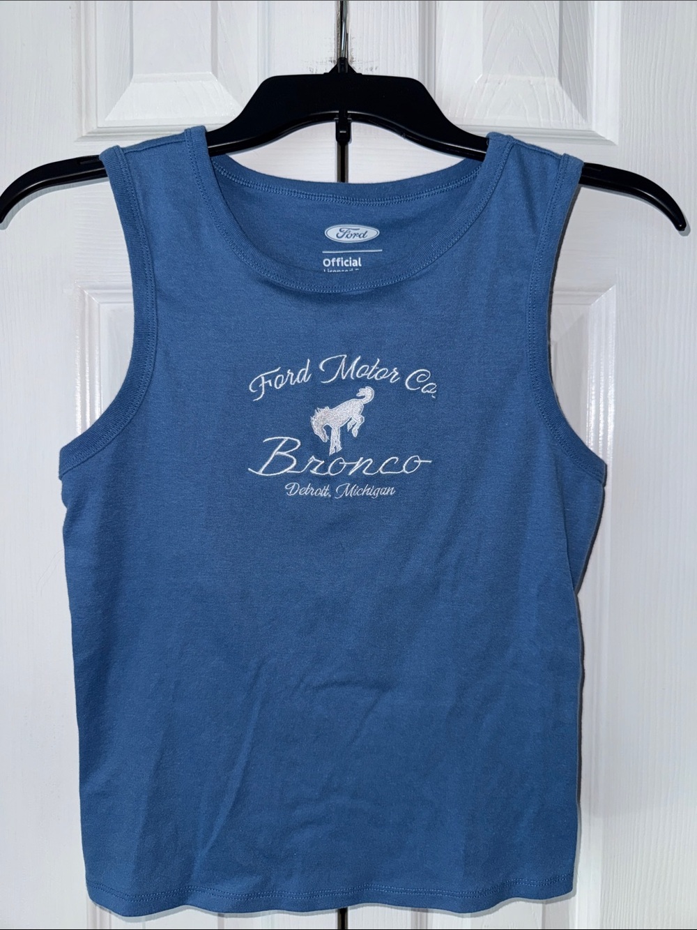 Ford Blue Bronco Tank Top
